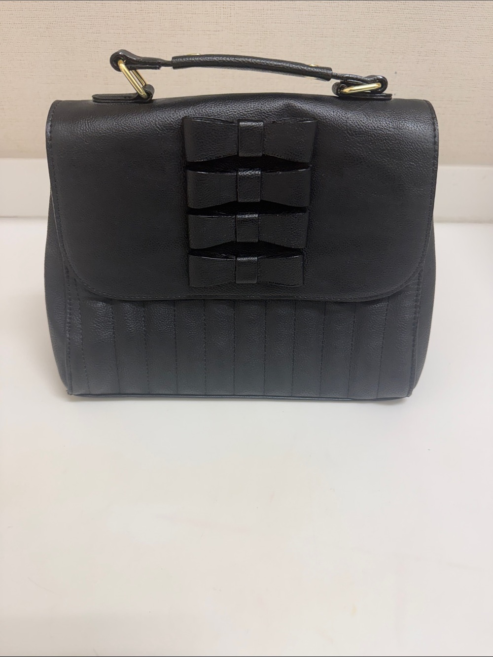 Betsey Johnson Bow Black Bag!!